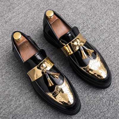 Elegant Men's Leather Derby Shoes for Business and Formal Occasions