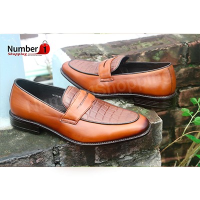 LuxeStep Leather Dress Shoes for Men